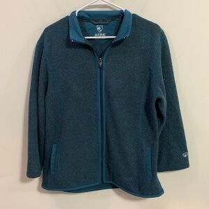 Women’s Kuhl zipper jacket, Size Large, Good condition, see measurements